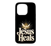 Christian Jesus Heals Faith Dove Gift Case for iPhone 15 Pro