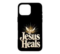 Christian Jesus Heals Faith Dove Gift Case for iPhone 16 Pro Max