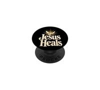 Christian Jesus Heals Faith Dove Gift PopSockets Adhesive PopGrip