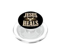 Christian Jesus Heals Faith Dove Gift PopSockets PopGrip for MagSafe