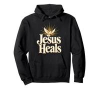 Christian Jesus Heals Faith Dove Gift Pullover Hoodie