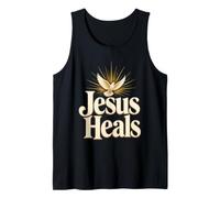 Christian Jesus Heals Faith Dove Gift Tank Top
