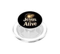 Christian Jesus Is Alive Easter Empty Tomb Faith Gift PopSockets PopGrip for MagSafe