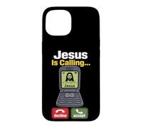 Christian Jesus Is Calling Decline Accept Gift Case for iPhone 15