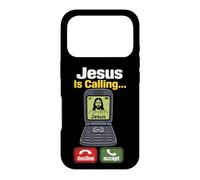 Christian Jesus Is Calling Decline Accept Gift Case for iPhone 17 Pro