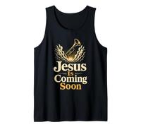 Christian Jesus is Coming Soon Faith Gift Tank Top