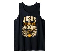 Christian Jesus is Coming Soon Faith Gift Tank Top