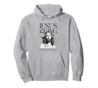 Christian Jesus Is King Bible Verse Design Pullover Hoodie