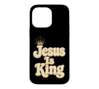 Christian Jesus Is King Faith Gift Case for iPhone 14 Pro Max
