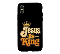 Christian Jesus Is King Faith Gift Case for iPhone X/XS