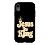 Christian Jesus Is King Faith Gift Case for iPhone XR
