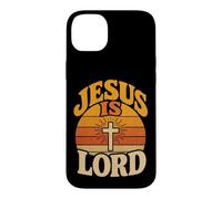 Christian Jesus Is Lord Cross Faith Gift Case for iPhone 14 Plus