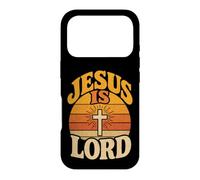 Christian Jesus Is Lord Cross Faith Gift Case for iPhone 17 Pro