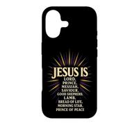 Christian Jesus Is Lord Prince Messiah Savior Gift Case for iPhone 17