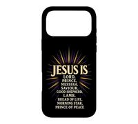 Christian Jesus Is Lord Prince Messiah Savior Gift Case for iPhone 17 Pro Max