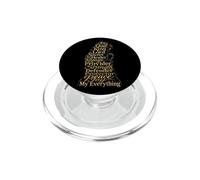 Christian Jesus Is My Everything Faith Gift PopSockets PopGrip for MagSafe