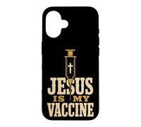 Christian Jesus Is My Vaccine Faith Gift Case for iPhone 16