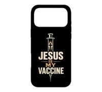 Christian Jesus Is My Vaccine Faith Gift Case for iPhone 17 Pro Max