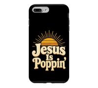 Christian Jesus Is Poppin' Retro Faith Gift Case for iPhone 7 Plus/8 Plus