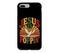 Christian Jesus Is Poppin' Retro Faith Gift Case for iPhone 7 Plus/8 Plus
