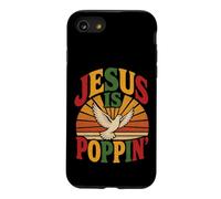 Christian Jesus Is Poppin' Retro Faith Gift Case for iPhone SE (2020) / 7/8