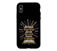 Christian Jesus King of Kings Jireh Faith Gift Case for iPhone X/XS