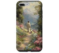 Christian Jesus Leaves the 99 Shepherd Faith Floral Path Case for iPhone 7 Plus/8 Plus