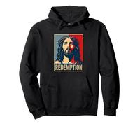 Christian Jesus REDEMPTION Cross Salvation Pullover Hoodie