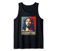 Christian Jesus Redemption Cross Salvation Tank Top