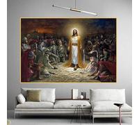Christian Jesus Saves The World Canvas Painting Figure Posters And Prints Cuadros Wall Art Pictures For Living Room Home Decor 60X90Cm Unframed