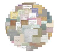 Christian Jesus Scripture Stickers - Motivational Sticker For Bible Verses Scrapbooking | 50pcs Vintage Bible Scripture Stickers, Bible Stickers For Journal
