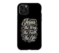 Christian Jesus The Way The Truth The Life Bible Study Case for iPhone 11 Pro