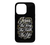 Christian Jesus The Way The Truth The Life Bible Study Case for iPhone 13 Pro