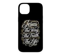 Christian Jesus The Way The Truth The Life Bible Study Case for iPhone 14 Plus