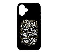 Christian Jesus The Way The Truth The Life Bible Study Case for iPhone 16