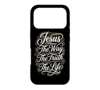 Christian Jesus The Way The Truth The Life Bible Study Case for iPhone 17 Pro