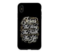Christian Jesus The Way The Truth The Life Bible Study Case for iPhone XS Max