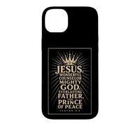 Christian Jesus Wonderful Counselor Mighty God Isaiah 9:6 Case for iPhone 14 Plus