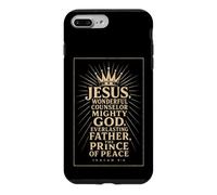 Christian Jesus Wonderful Counselor Mighty God Isaiah 9:6 Case for iPhone 7 Plus/8 Plus