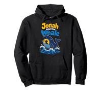 Christian Jonah And The Whale Kids Bible Story Gift Pullover Hoodie