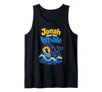 Christian Jonah and The Whale Kids Bible Story Gift Tank Top