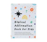 Christian Journal Co Kids Christian Affirmation Cards - 52 | Biblical Affirmations with Bible Verse | Christian Encouragement Gift for Girls & Boys | Inspirational Card Deck to Promote Positivity