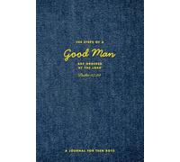 Christian Journal for Teen Boys - The Steps of a Good Man Are Ordered By The Lord (Psalm 37:23) Blank journal for sermon notes, gratitude, prayers, bible journaling & more.