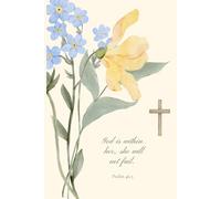 Christian Journal for Women | God Is Within Her She Will Not Fail | Psalm 46:5 Scripture Journal: Prayer, Devotional & Faith Reflection Notebook | Inspirational Christian Gift