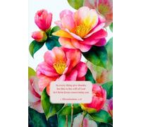 Christian Journal for Women with Bible Verse on Cover - In Every Thing Give Thanks, 1 Thessalonians 5:18: Floral Notebook