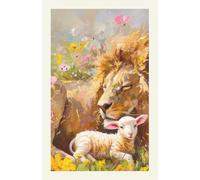 Christian Journal High Quality 200 Lined Pages: Loving Lion: notes for work, school, to-dos, journaling, etc.