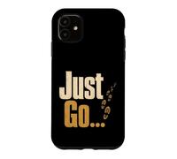 Christian Just Go Footprints Faith Gift Case for iPhone 11