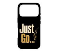 Christian Just Go Footprints Faith Gift Case for iPhone 17 Pro