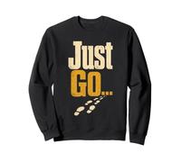 Christian Just Go Footprints Faith Gift Sweatshirt