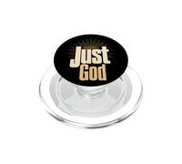 Christian Just God Faith Religious Gift PopSockets PopGrip for MagSafe